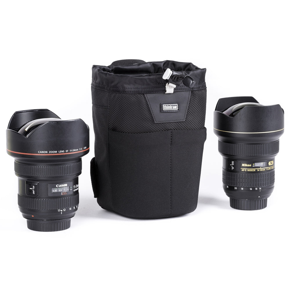 Fits wide-angle lenses with hoods in shooting position. Like 16–35mm f/2.8 or 11–24mm f/4 or 24mm f/1.4 or 14–24mm f/2.8 each with the lens hood in the shooting position