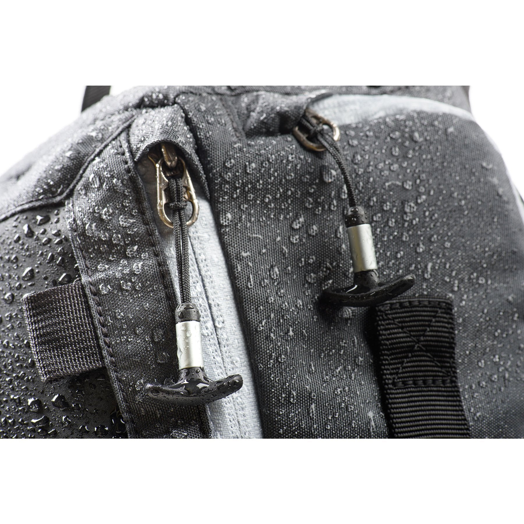 Weather-resistant zippers and materials