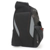 Breathable 320G air-mesh back panel keeps your back cool during long days