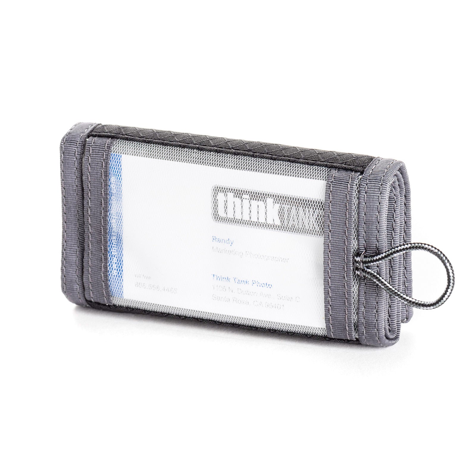 Business card holder / identification window