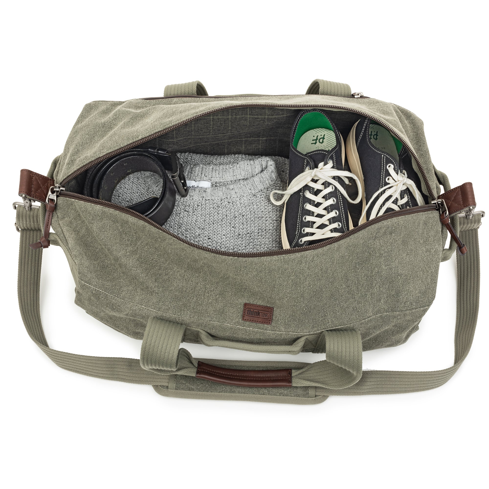 Think Tank Retrospective 50 Duffel Bag - Stone-Washed Cotton Canvas