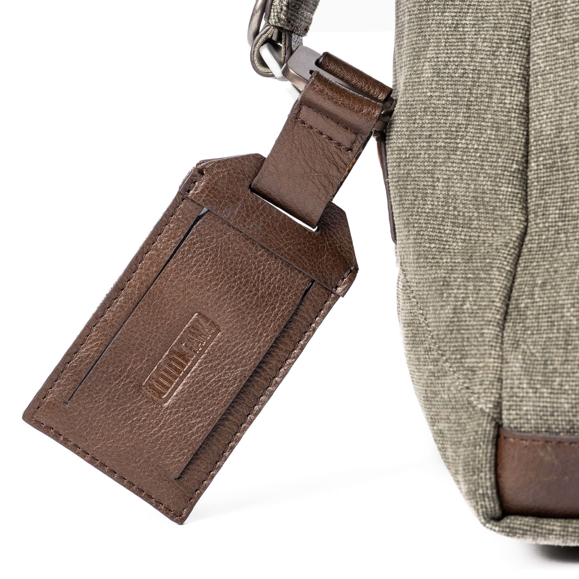 Retrospective Luggage Tag with Travel Sentry ID Think Tank Photo