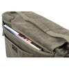 Wide storage pocket on back