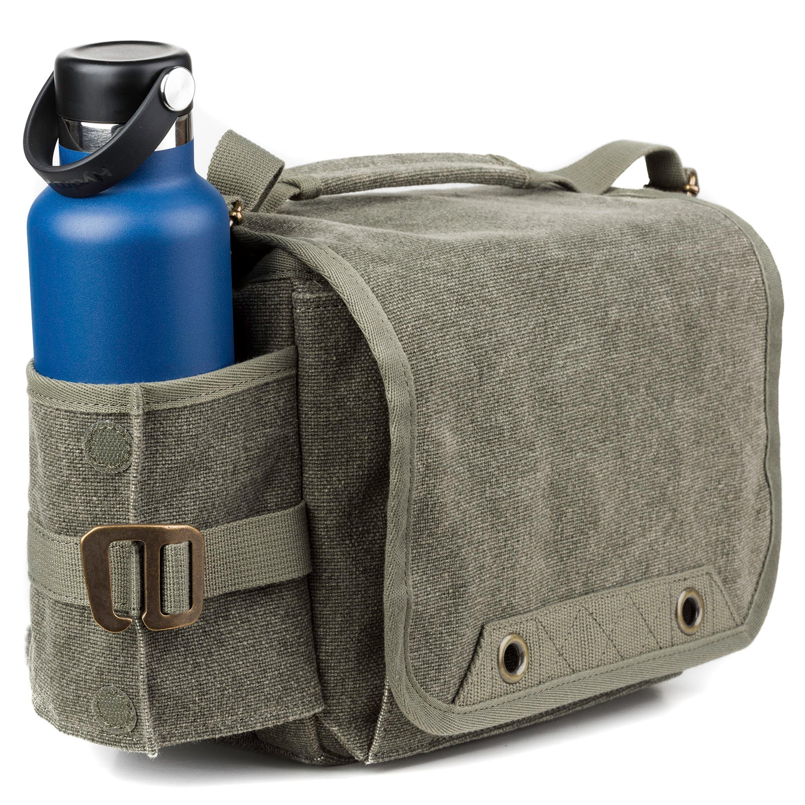Collapsible water bottle pocket