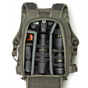 One body and the trifecta of f/2.8 lenses and a flash