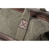 Full-grain leather reinforcements