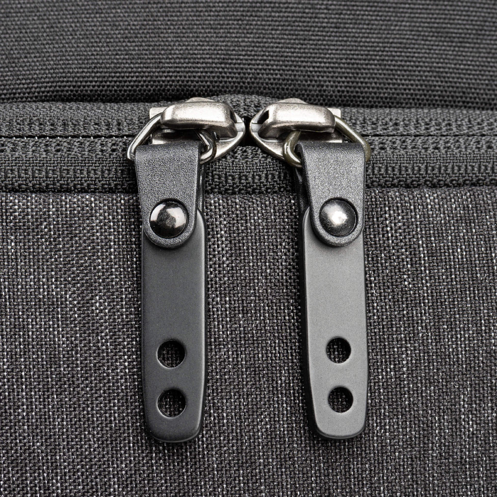 
                  
                    YKK zippers with easy-grab pulls
                  
                