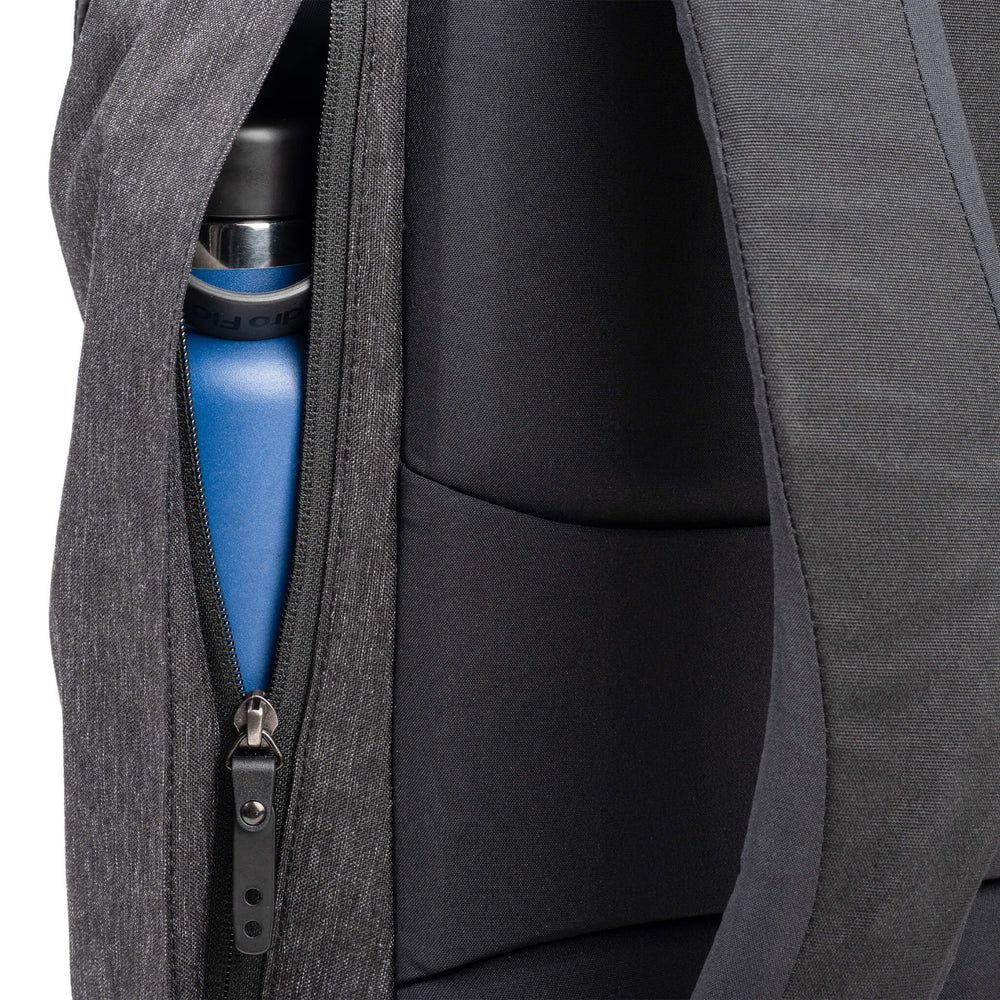 
                  
                    Zippered pocket on the right fits everything from light jacket to a water bottle (This pocket is accessible while wearing the pack)
                  
                