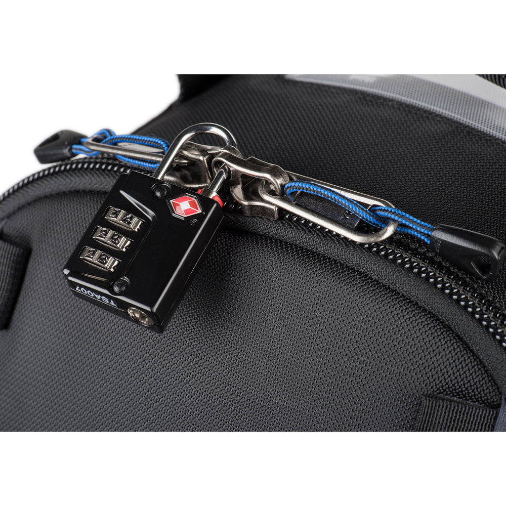 
                  
                    Lockable YKK® RC Fuse zipper sliders (lock not included)
                  
                