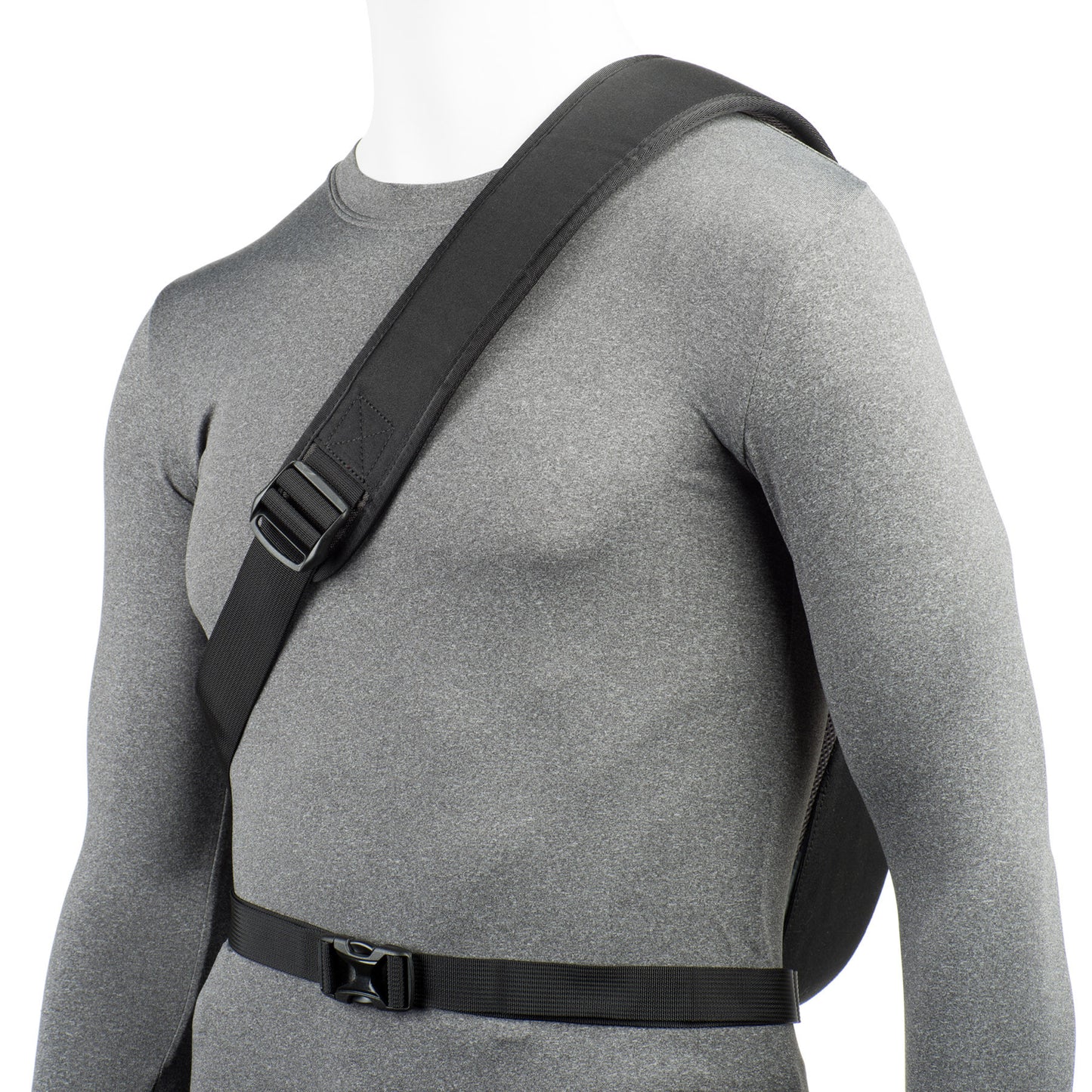 
                  
                    Slim, contoured, body-conforming design with a wide shoulder strap provides a very comfortable fit
                  
                