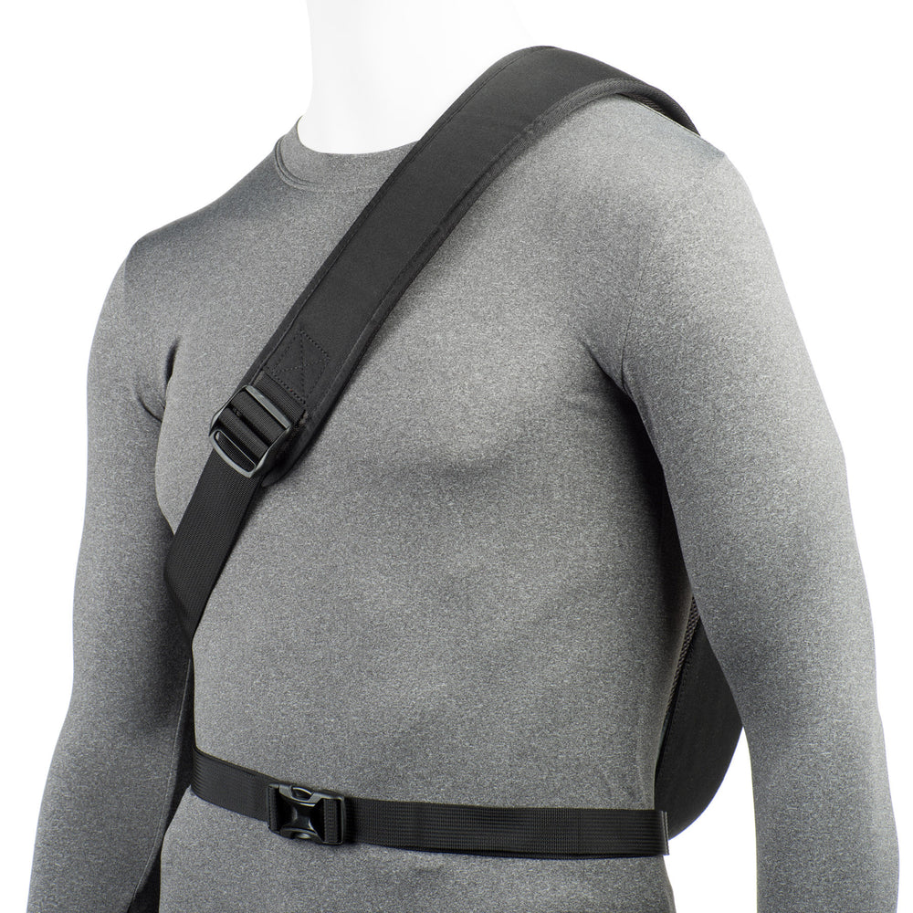 
                  
                    Slim, contoured, body-conforming design with a wide shoulder strap provides a very comfortable fit Lightweight materials and construction
                  
                