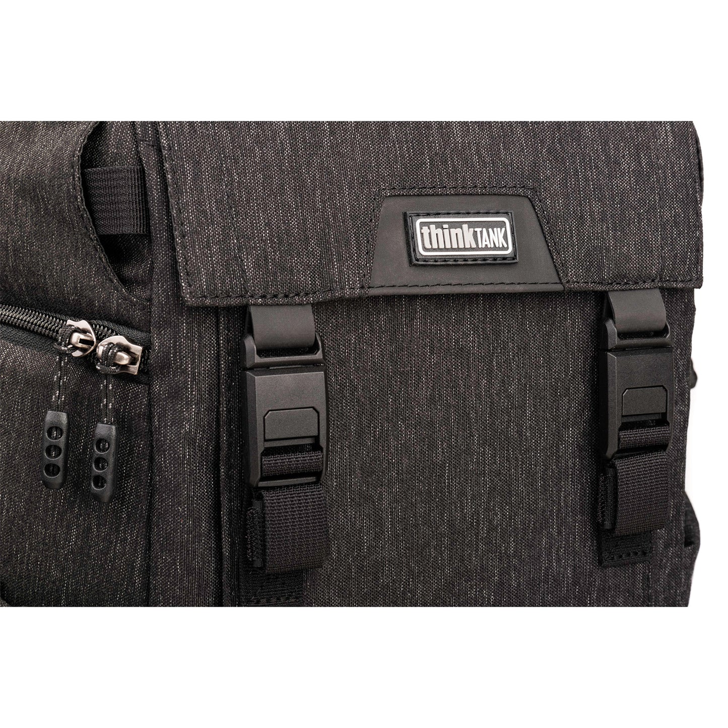 
                  
                    Magnetic buckles for easy access to front pocket
                  
                