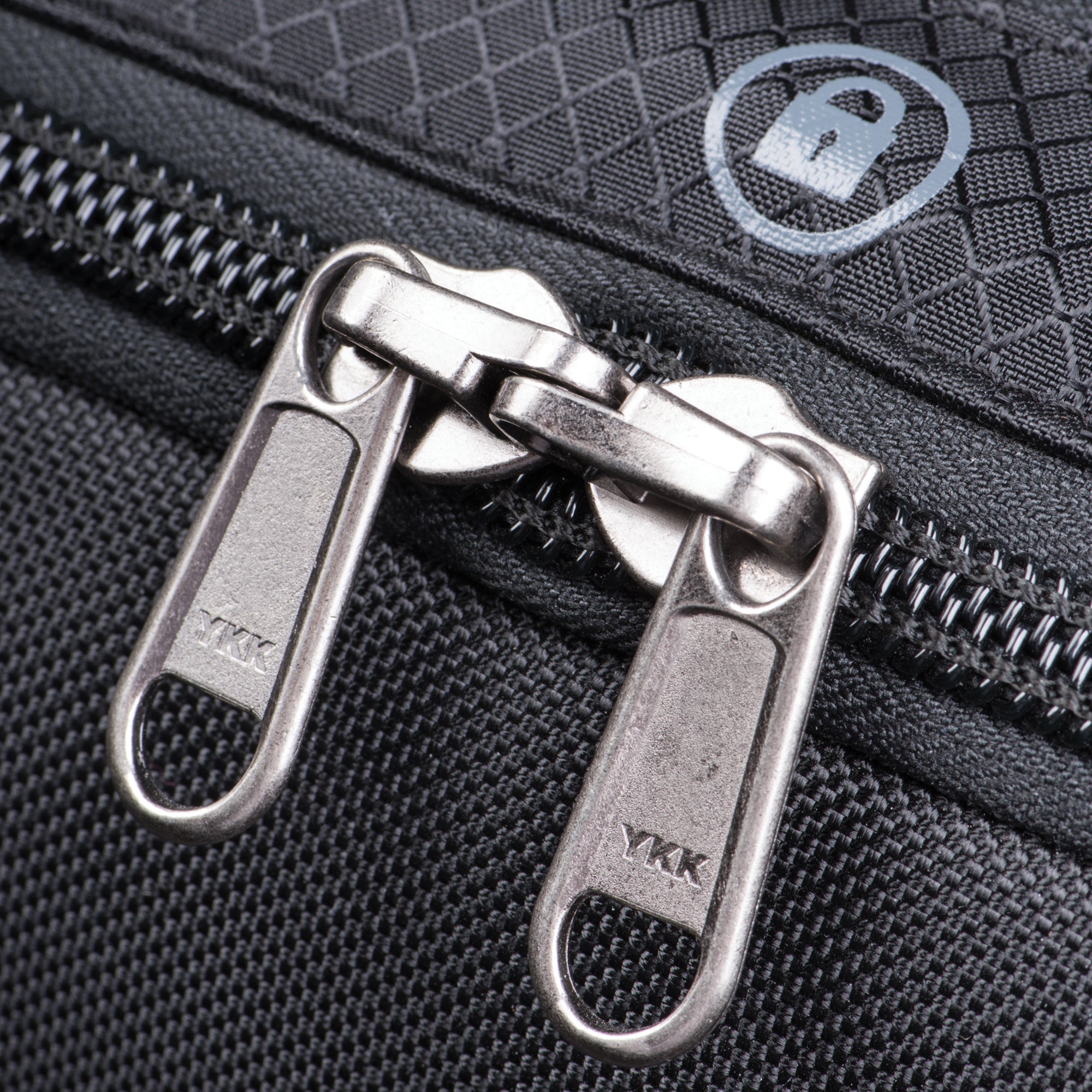 2x Delsey Luggage Replacement Parts Zipper Slide Pulls for TSA lock