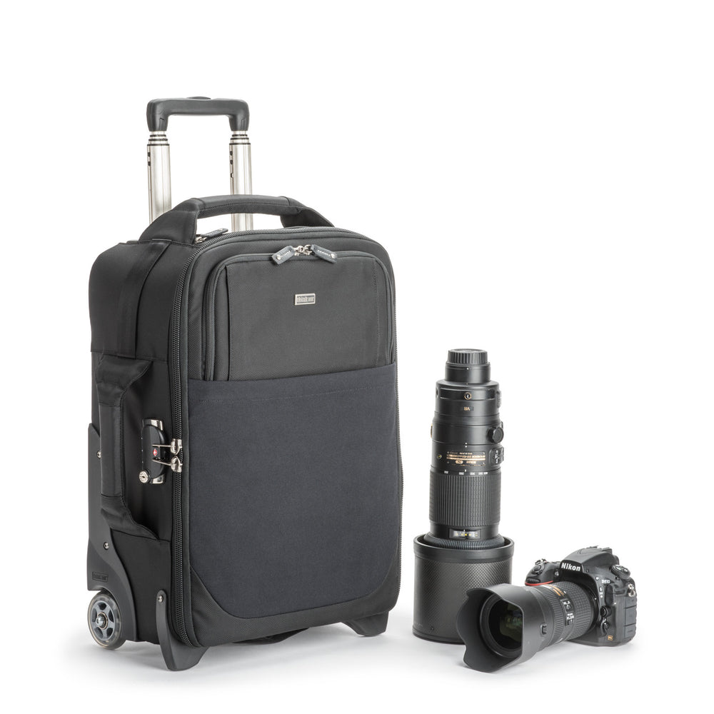 Specially designed interior to maximize gear for carry on, meets most U.S. and international airline carry on requirements