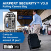 Airport security v3 Rolling Camera Bag. Carry on the maximum amount of gear