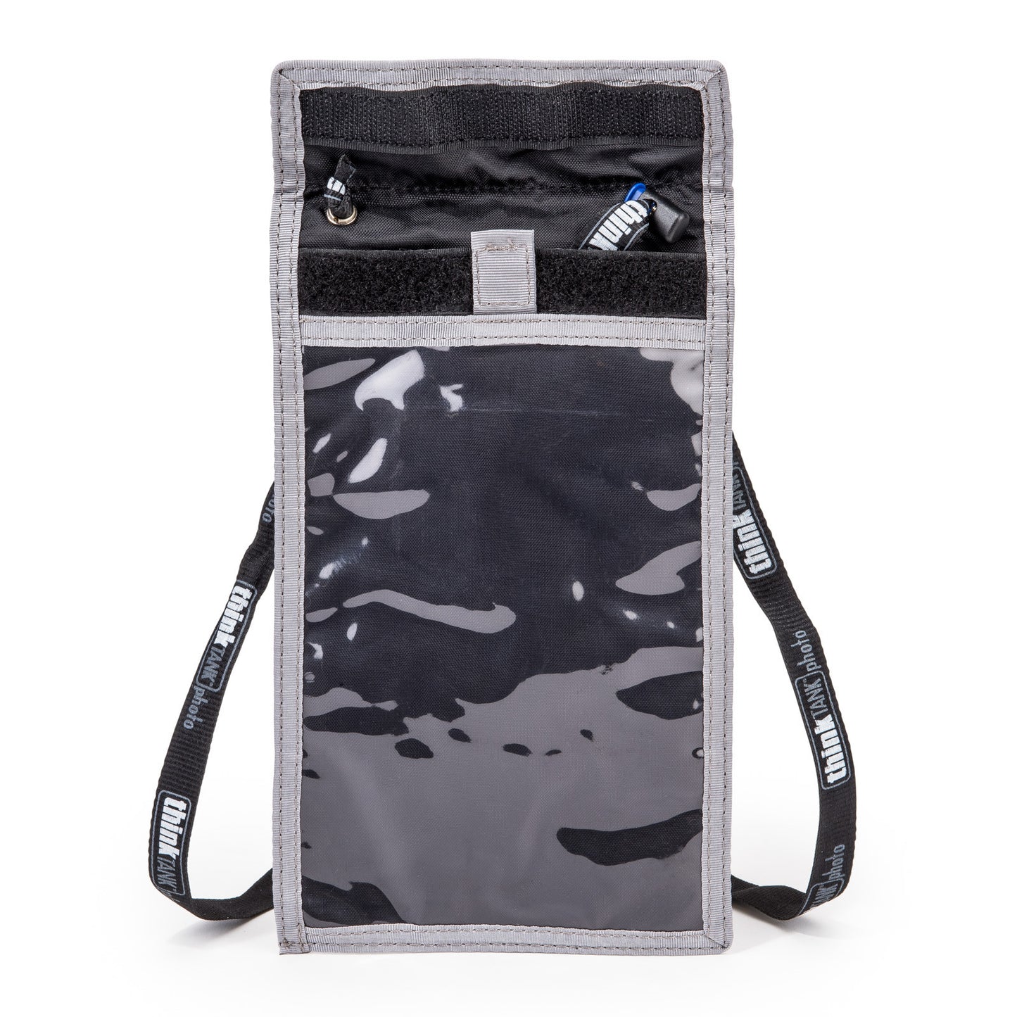 
                  
                    Large pocket holds most smart phones with hook and loop closure for security
                  
                