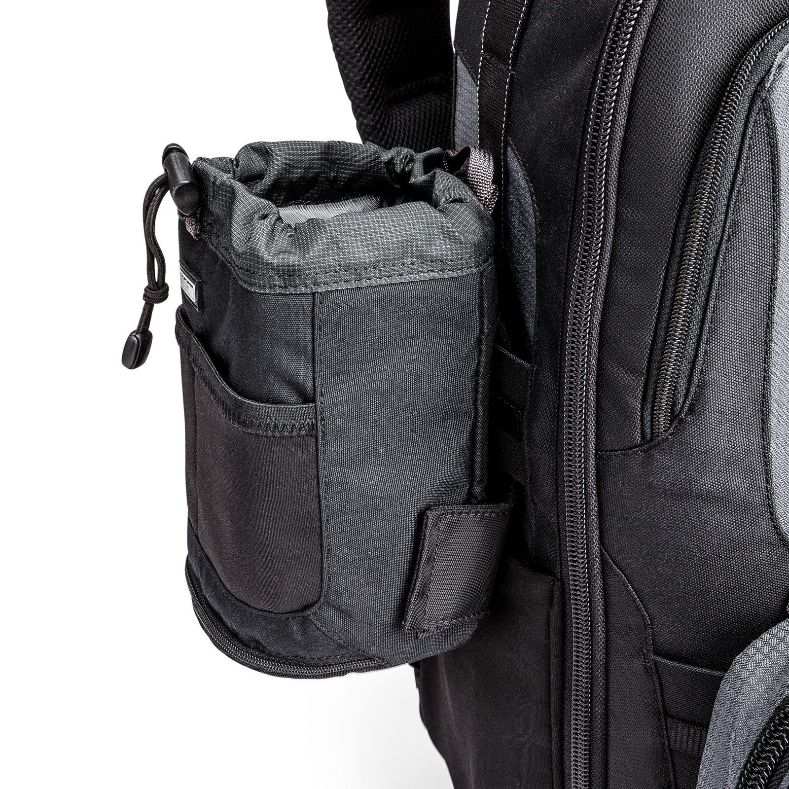 Expand the bag's capacity by adding up to three Modular Pouches for lenses, camera bodies, water bottles, and more!