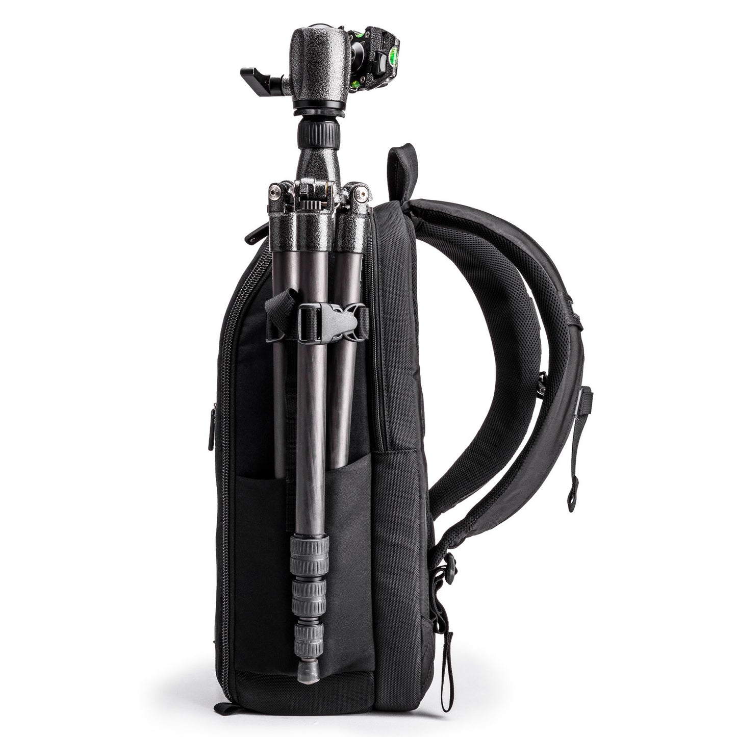 
                  
                    Tripod can be carried on the side of backpack with included strap
                  
                